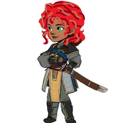 Camelia Silverstring the Halfling Fighter